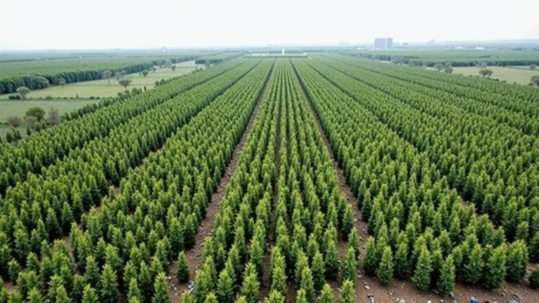 China’s tree planting