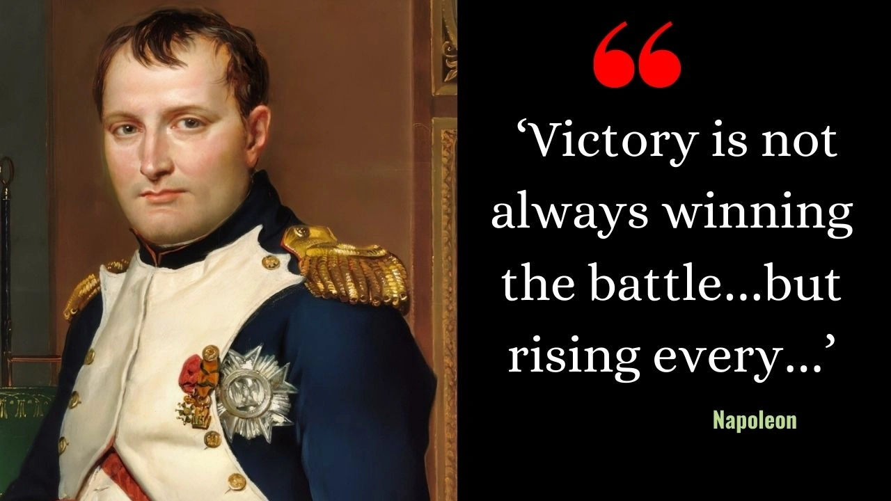 Military Quote of the Day By Napoleon: