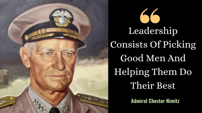 Navy Quote of the Day by Admiral Chester Nimitz